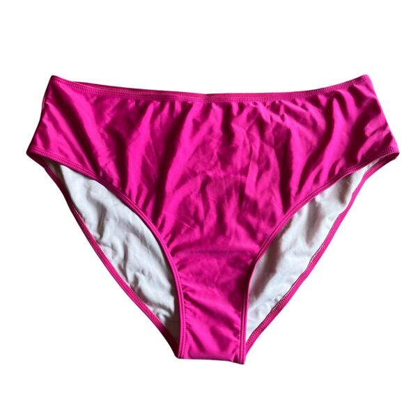 NEW! SHEIN Pink Swim Bikini Bottoms Size 4XL - Picture 1 of 10